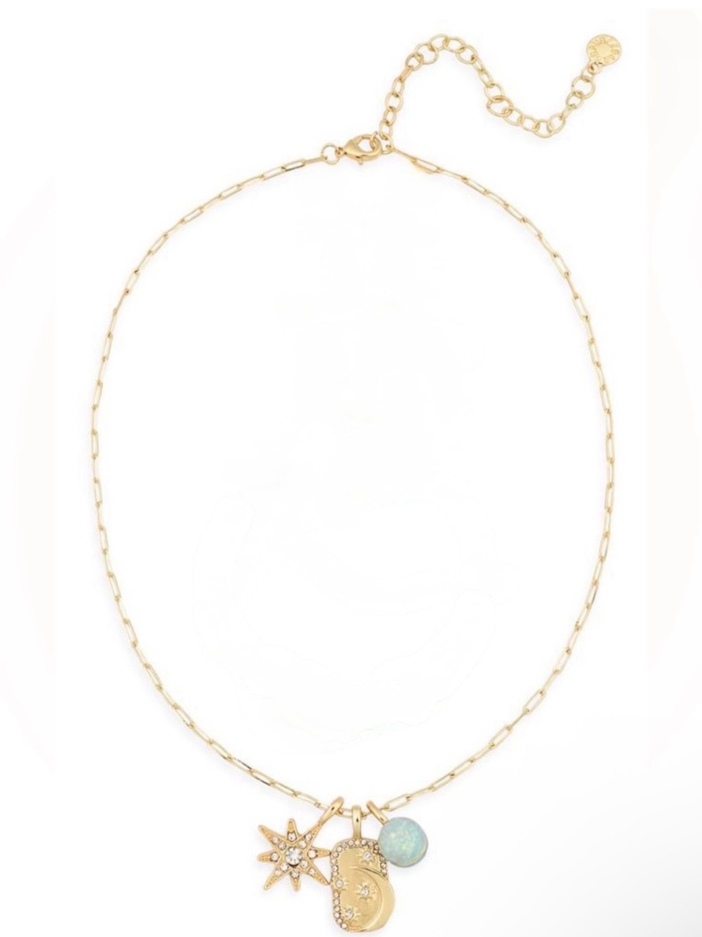 BaubleBar Celestial charm necklace